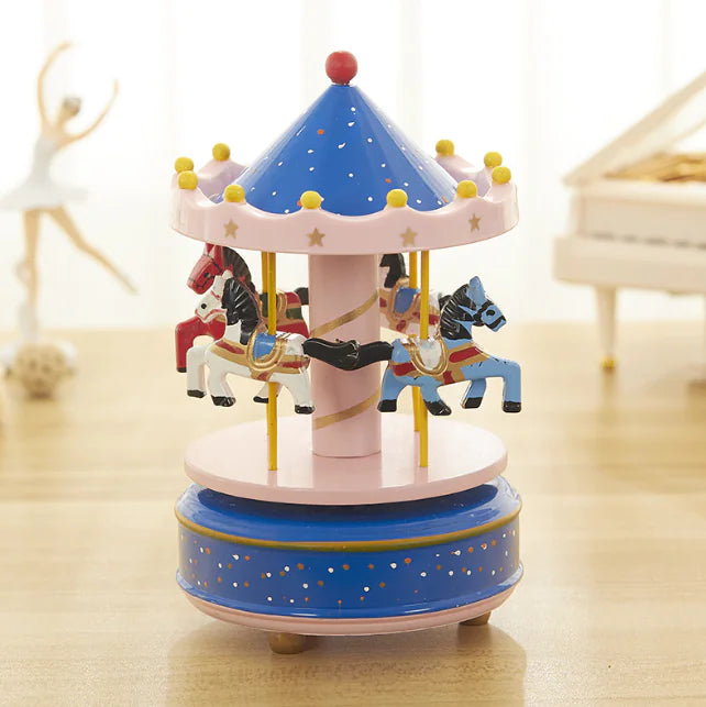Classic Carousel Music Box