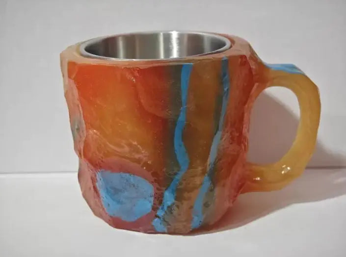 Crystal Coffee Mugs with Handles
