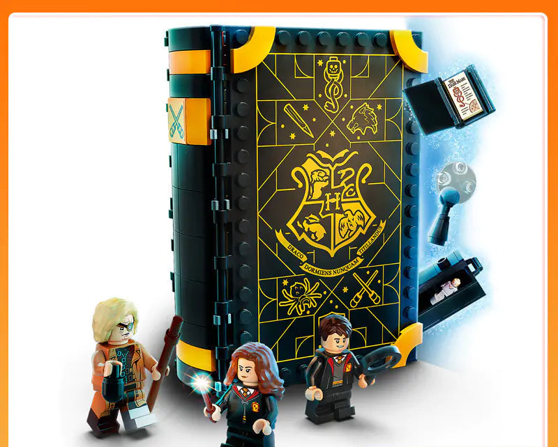 Harry Potter Hogwarts Magic Potion Defense Book Building Blocks