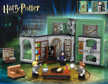 Harry Potter Hogwarts Magic Potion Defense Book Building Blocks