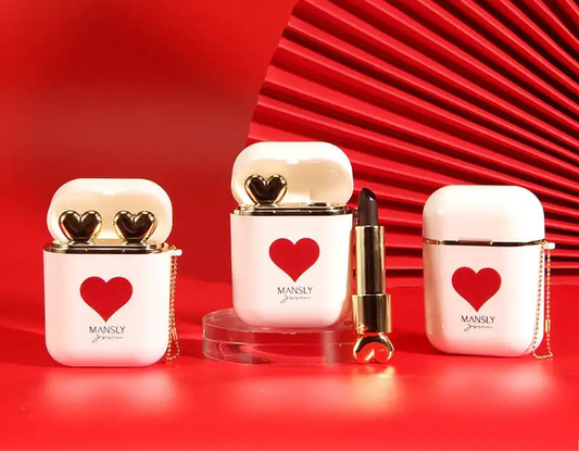 Earphone Charging Bin with Lipstick - 2 Pack