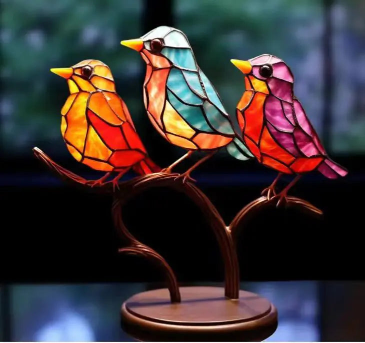 Bird Series Alloy Figurines