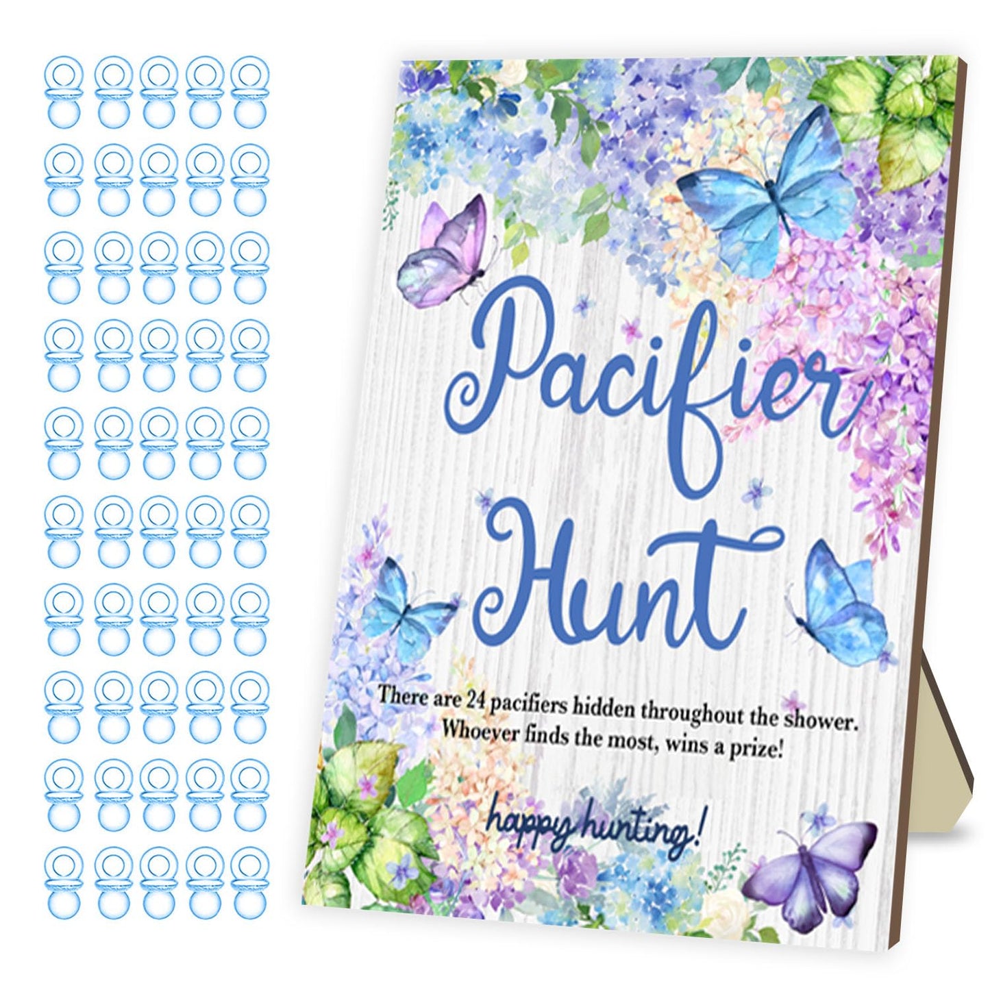 Blue Baby Pacifier Hunt Game Set