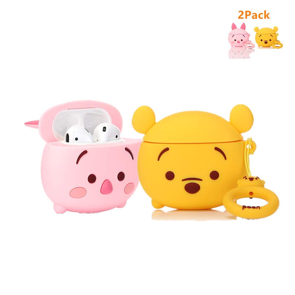 2-Pack Apple AirPods Case (Pooh & Piglet)