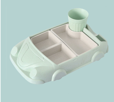 Car Design Bamboo Fiber Tableware