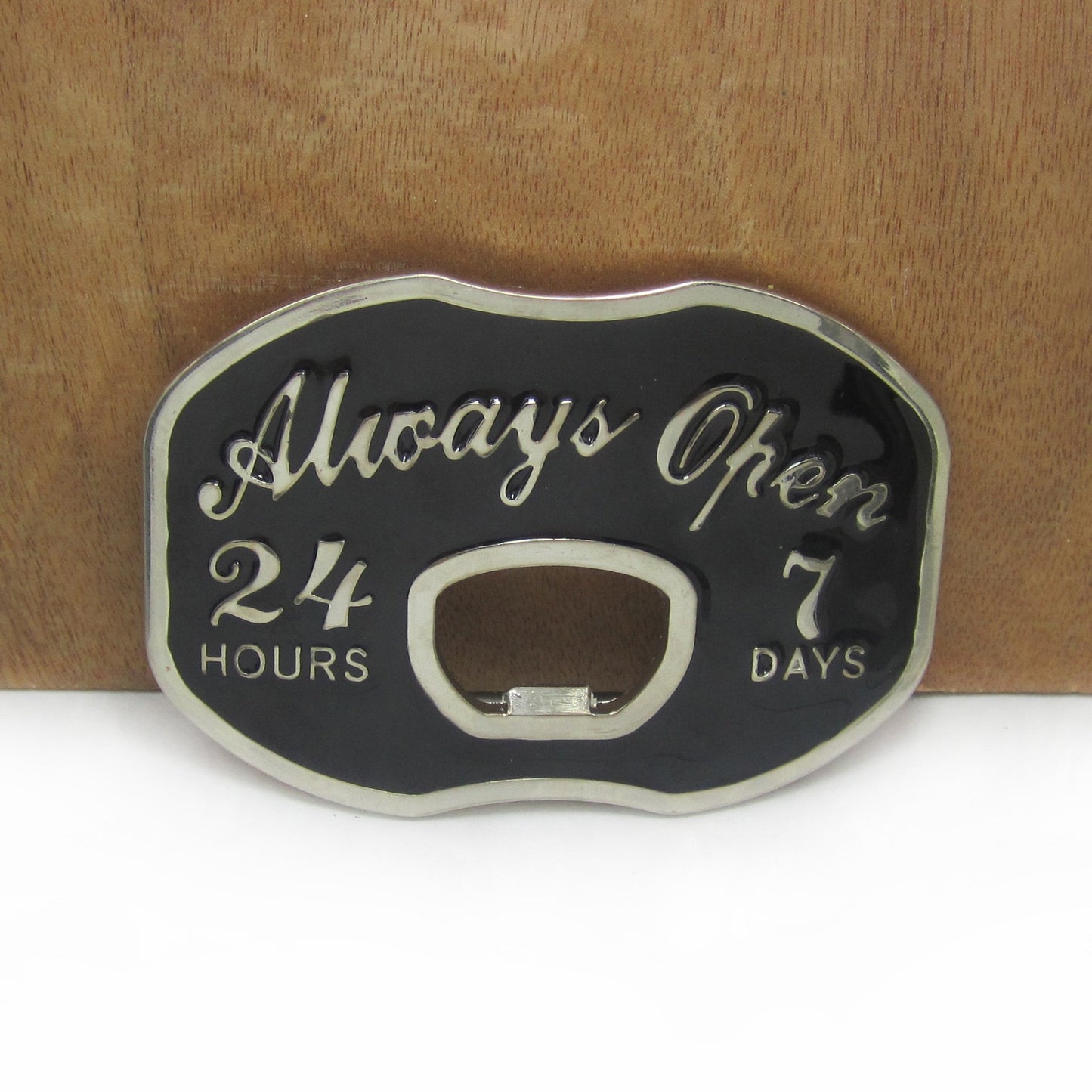 Zinc Alloy Western Cowboy Bottle Opener Belt Buckle