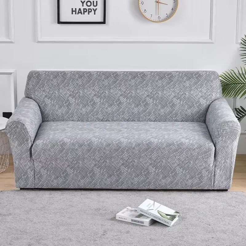 1Pc Flower Printed Elastic Sofa Cover