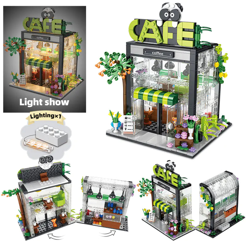 Urban Lighting Flower Shop Assembly Model Kit