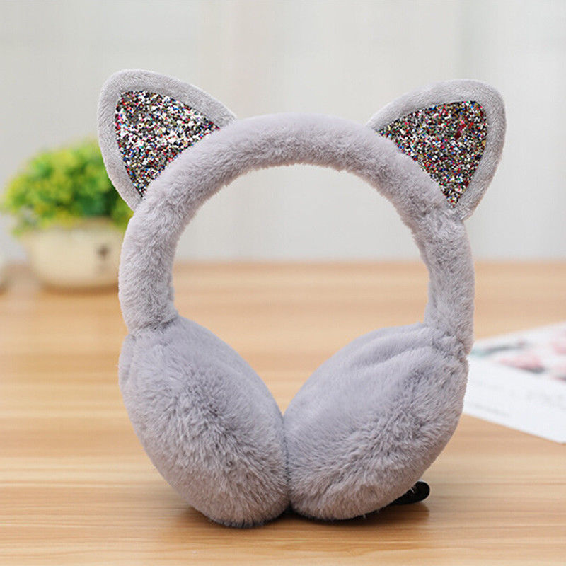 Light-Up Cat Earmuffs