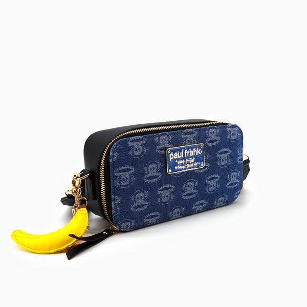 Paul Frank Banana Crossbody Bag | Denim Edition
