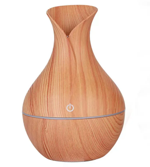 USB Wood Grain Mushroom Aroma Diffuser