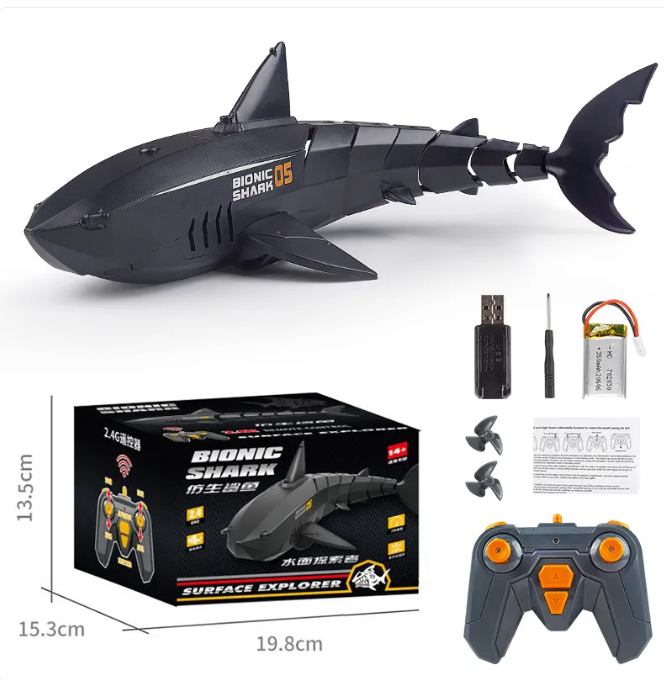 2.4G Remote Control Water Jet Shark and Whale