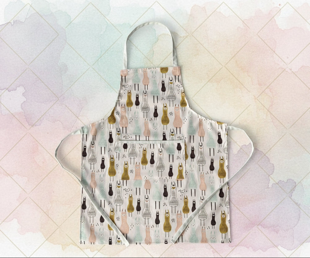 Alpaca Kitchen Tea Towel, Oven Mitt + Pot Holder, Grocery Tote Bag