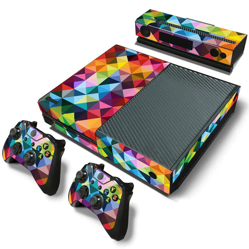 Xbox One Console Skin and Stickers Set