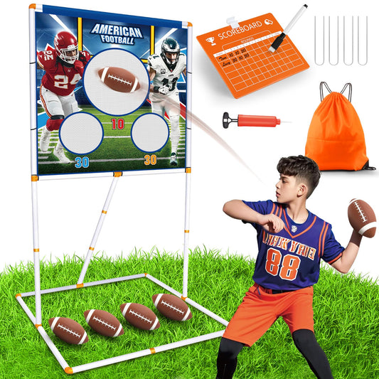 Kids Football Throwing Target Game
