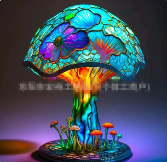 Magic Color Mushroom Lamp