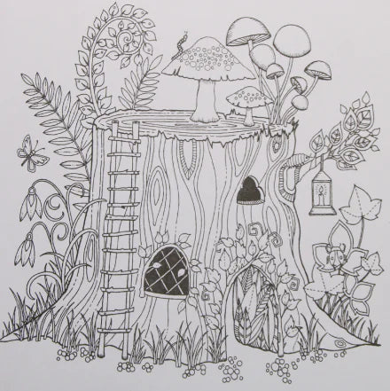Magic Forest Coloring Book