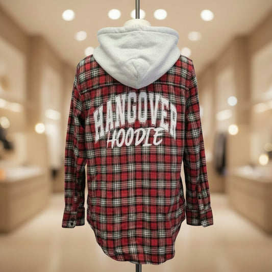 Hand Printed Women's Hangover Hoodie – Size Medium