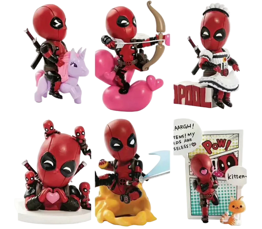 Deadpool Figurine Model and Collectible Statue