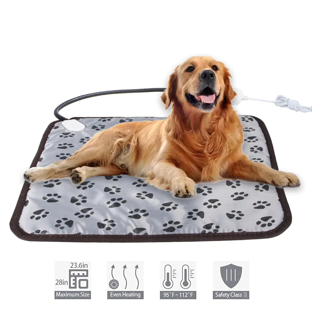 Electric Heating Blanket for Pets with Adjustable Temperature