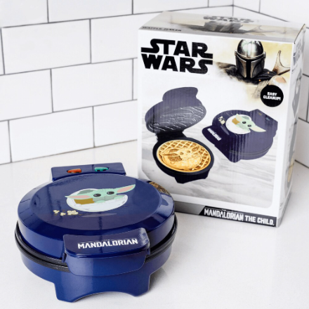 Licensed Star Wars: The Mandalorian Baby Yoda Waffle Maker