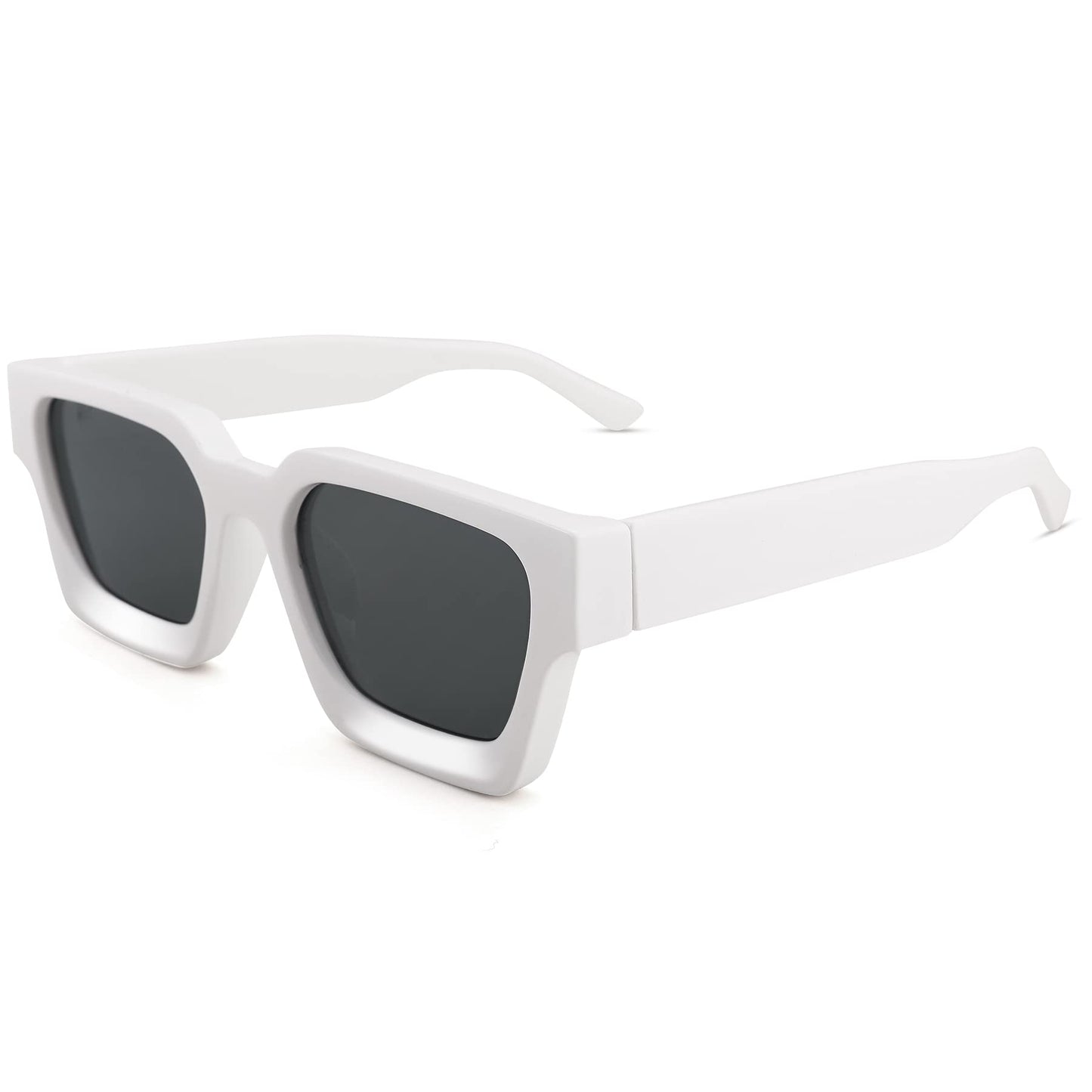 Chunky UV400 Rectangle Sunglasses