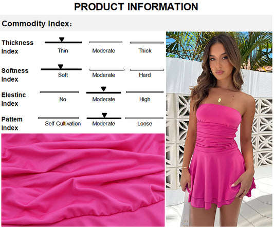 Aveline Short Dress - Bodycon Skirt (One Piece)