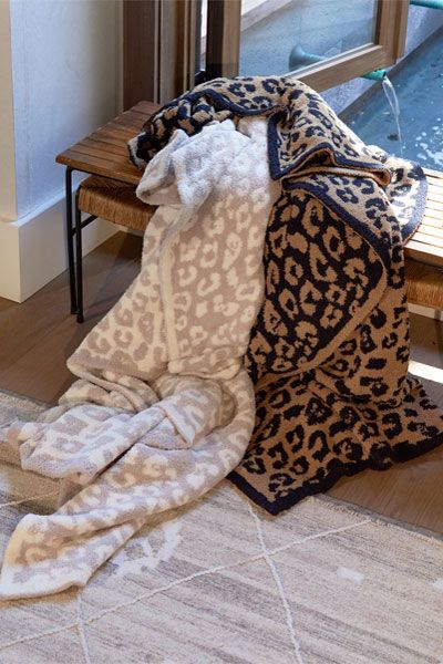 Barefoot Dreams Leopard Barefoot in The Wild Throw