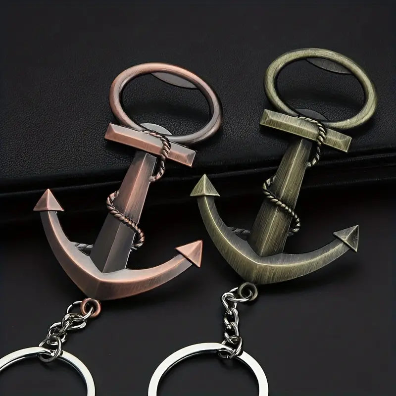 Vintage Ship Anchor Metal Bottle Opener