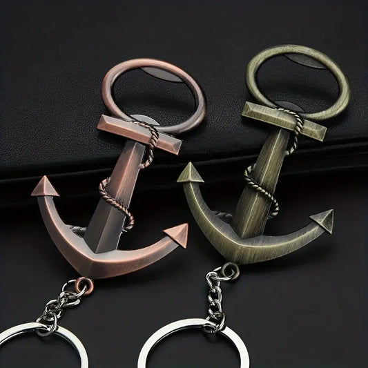 Vintage Ship Anchor Metal Bottle Opener