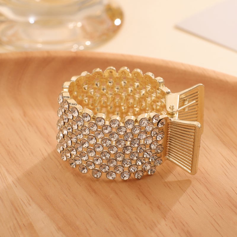 Rhinestone High Ponytail Clip