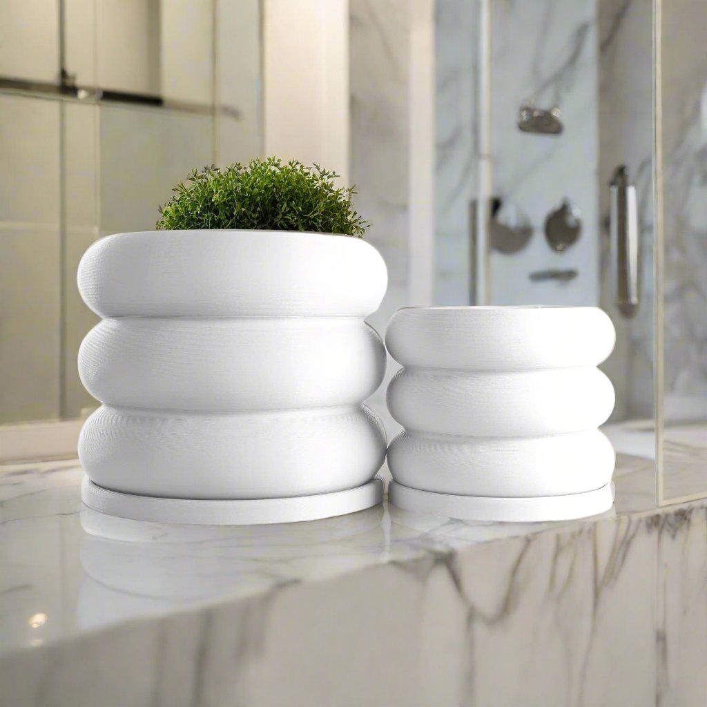 Bubble Planter/ Donut Planter with Drainage