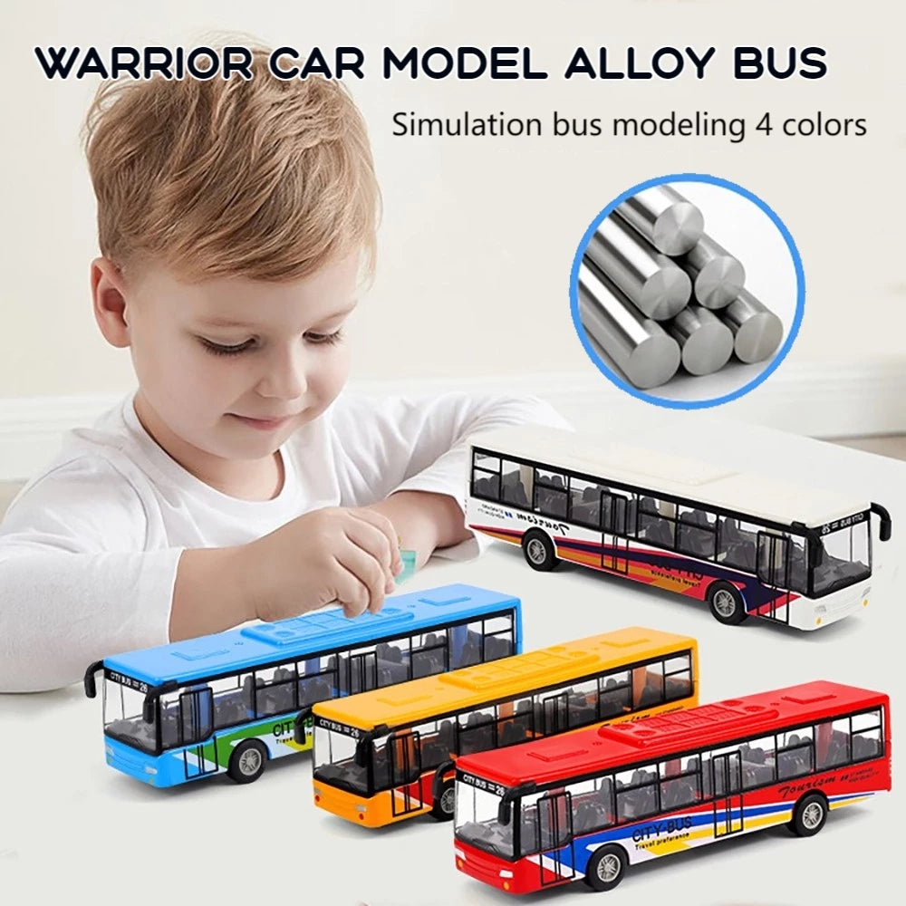 Alloy Mini Simulation Pull Back Bus Model (Without Box)