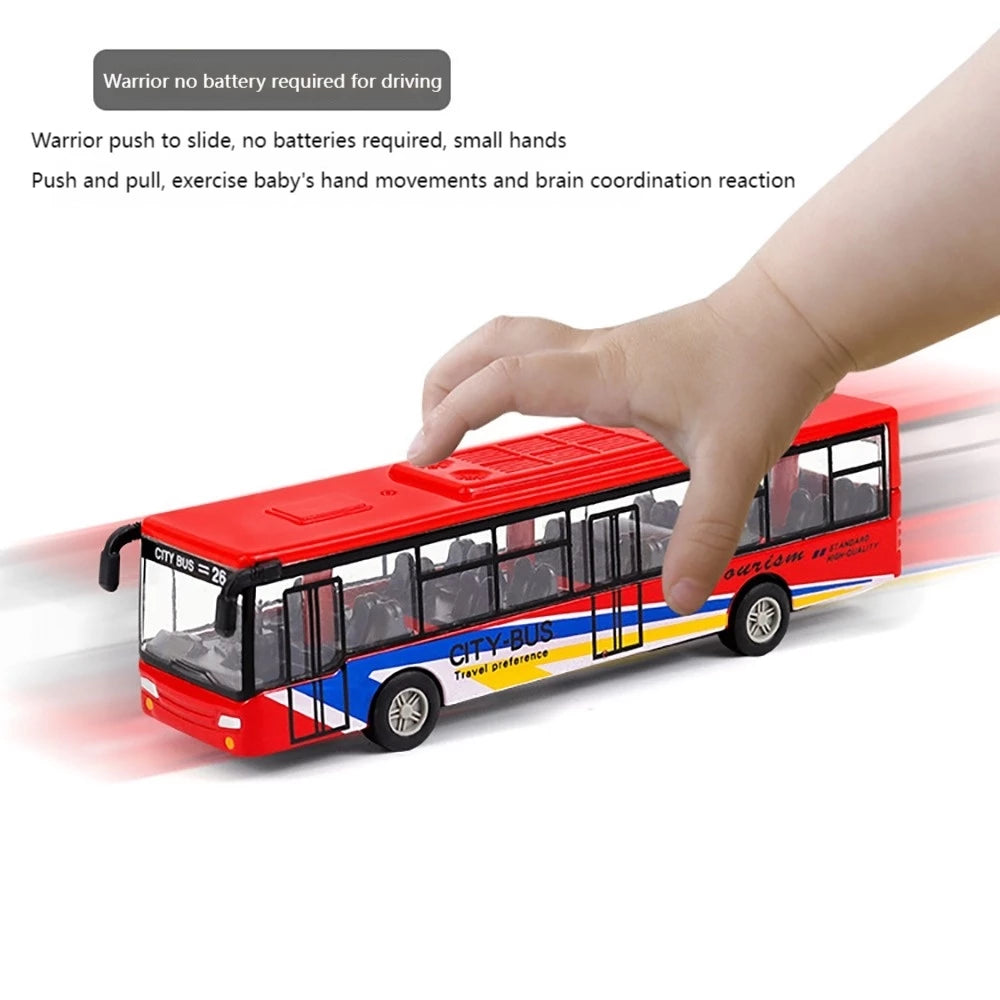 Alloy Mini Simulation Pull Back Bus Model (Without Box)