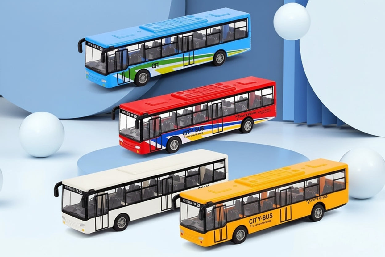 Alloy Mini Simulation Pull Back Bus Model (Without Box)