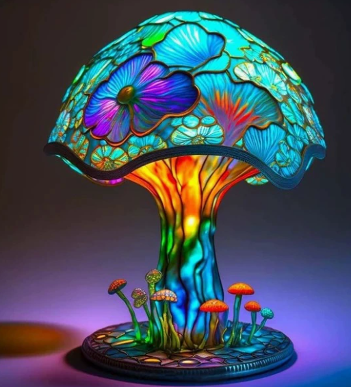 Magic Color Mushroom Lamp