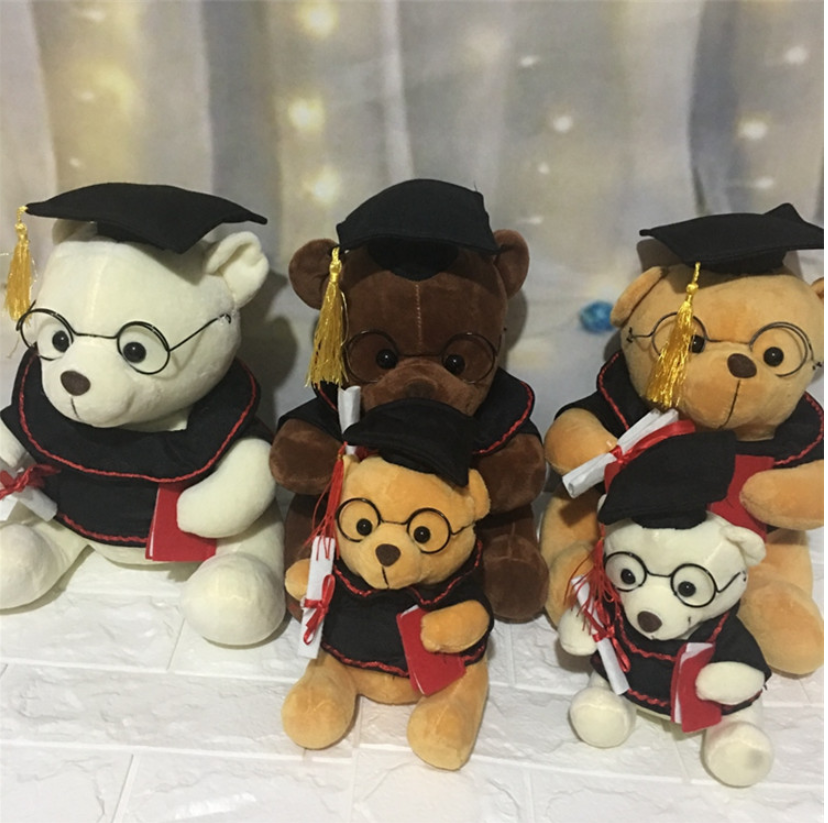Plush Doctor Bear Toy Gift - Graduation Teddy Bear