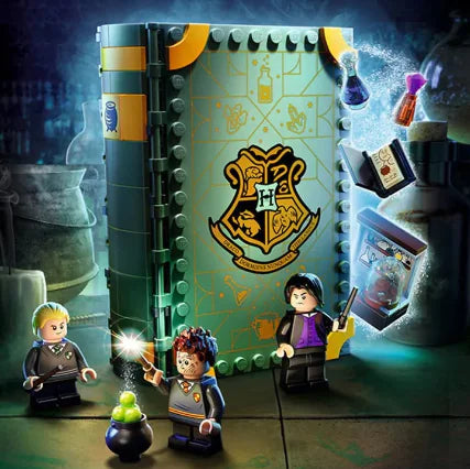 Harry Potter Hogwarts Magic Potion Defense Book Building Blocks