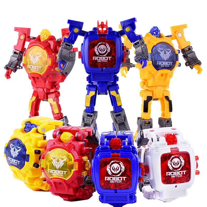 Transformers Cartoon Robot Watch for Boys