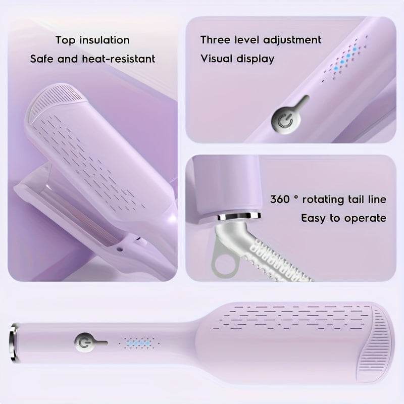 32mm Wave Curling Iron, Deep Waves, Long-Lasting Curls
