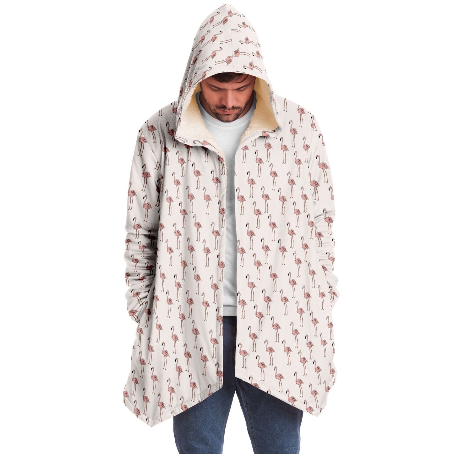 Classic Flamingo Cloak Hoodie