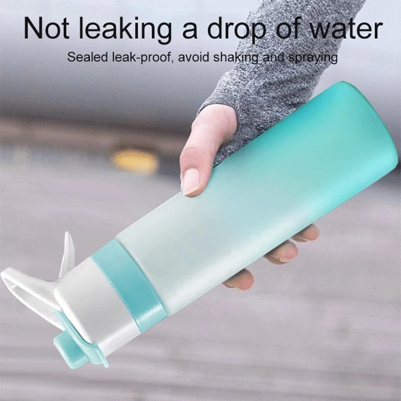 Spray Water Bottle for Outdoor Fitness