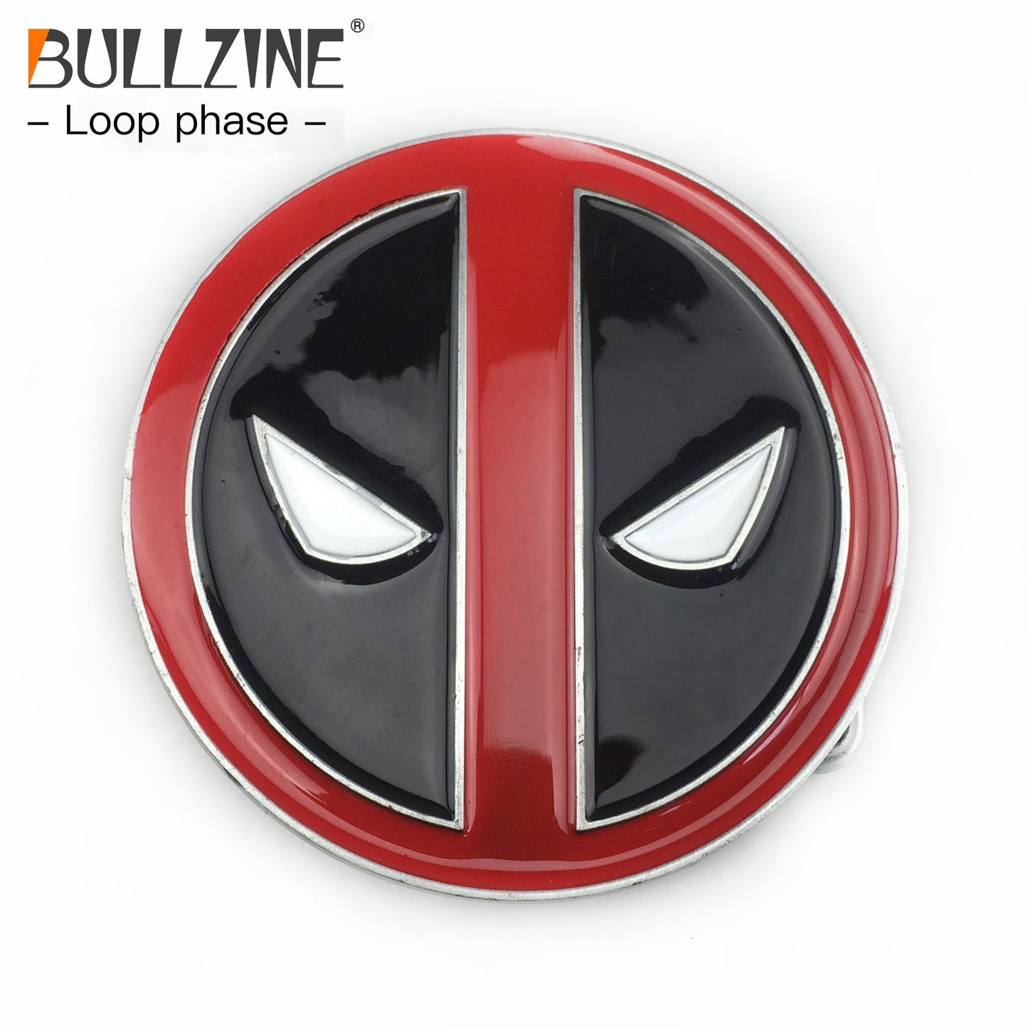 BULLZINE Zinc Alloy Deadpool Anime Belt Buckle