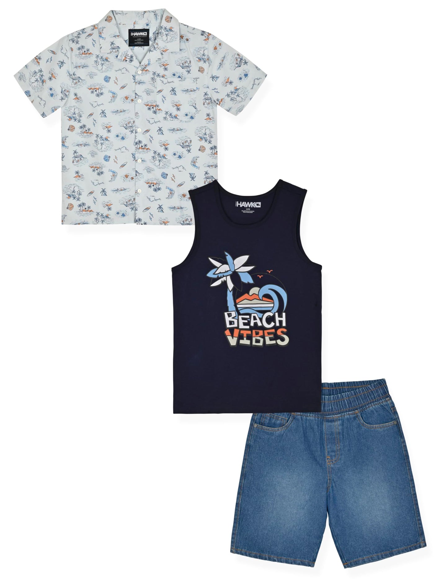 TONY HAWK 3 Piece Boys Short Set