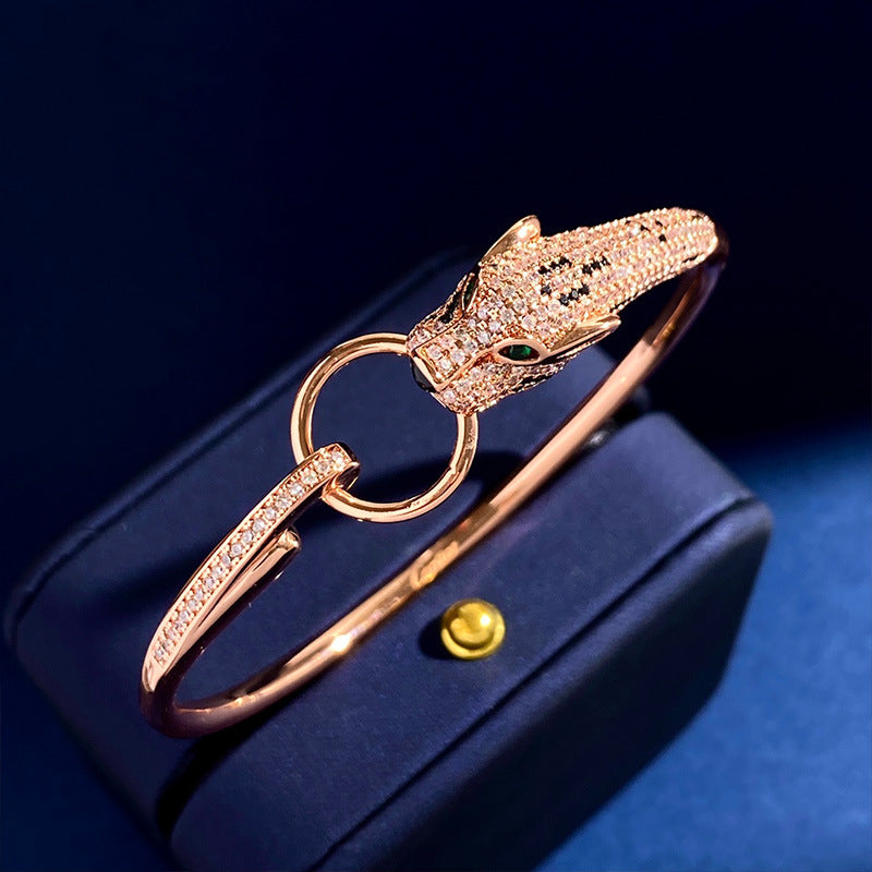 Leopard Diamond Bracelet