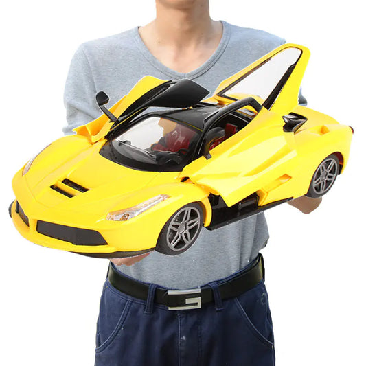 Large Remote-Control Car with 3 Opening Doors