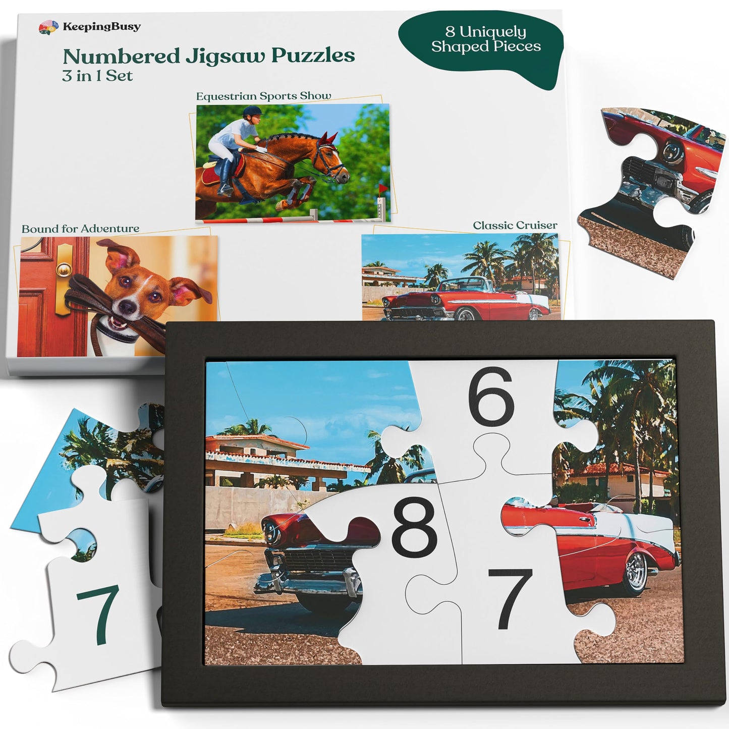 3-in-1 Alzheimer’s Activity Puzzle Set