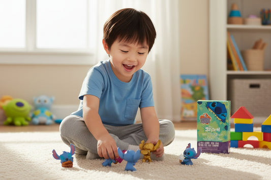 Disney Stitch Feed Me 6-piece Collectible Figure Set