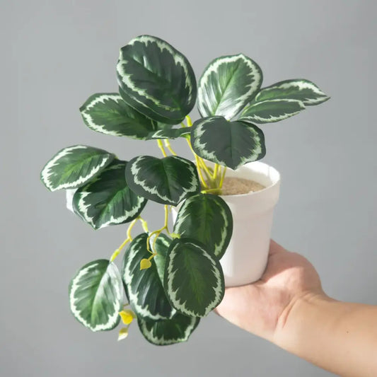 Dlight Decor 25cm Monstera Leaf Vine for Desktop and Holiday Decor