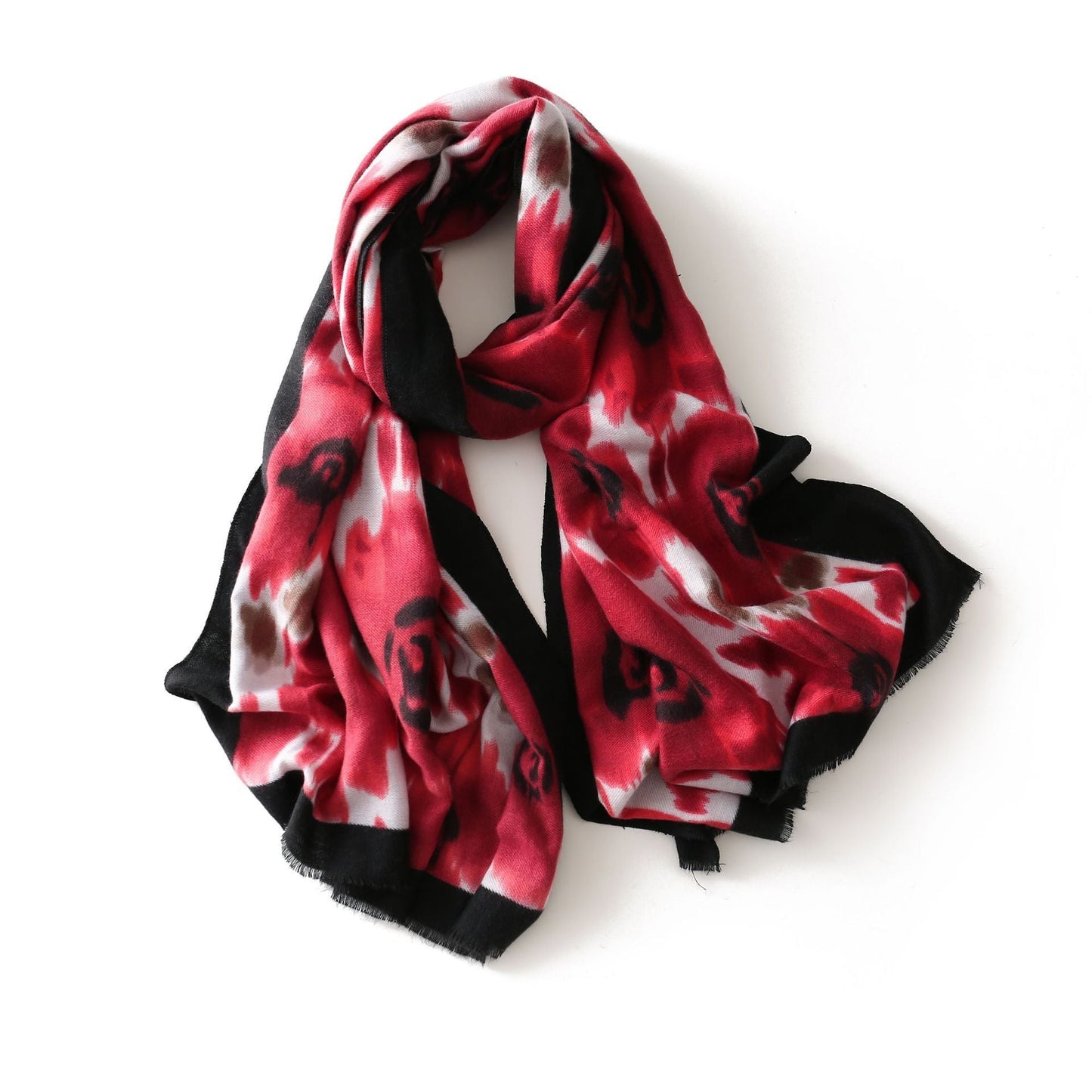 2022 New style scarves; light tie dyed flowers; sunshade; cashmere like shawls; no need to lengthen scarves; wholesale